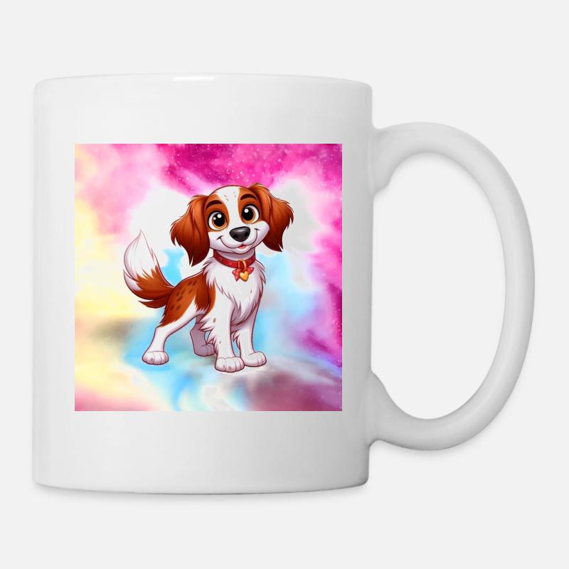 Brittany Spaniel 8 - Mug - white