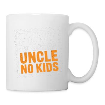 Punk Professional Uncle No Kids 11 - Tasse - Weiß - Rechts