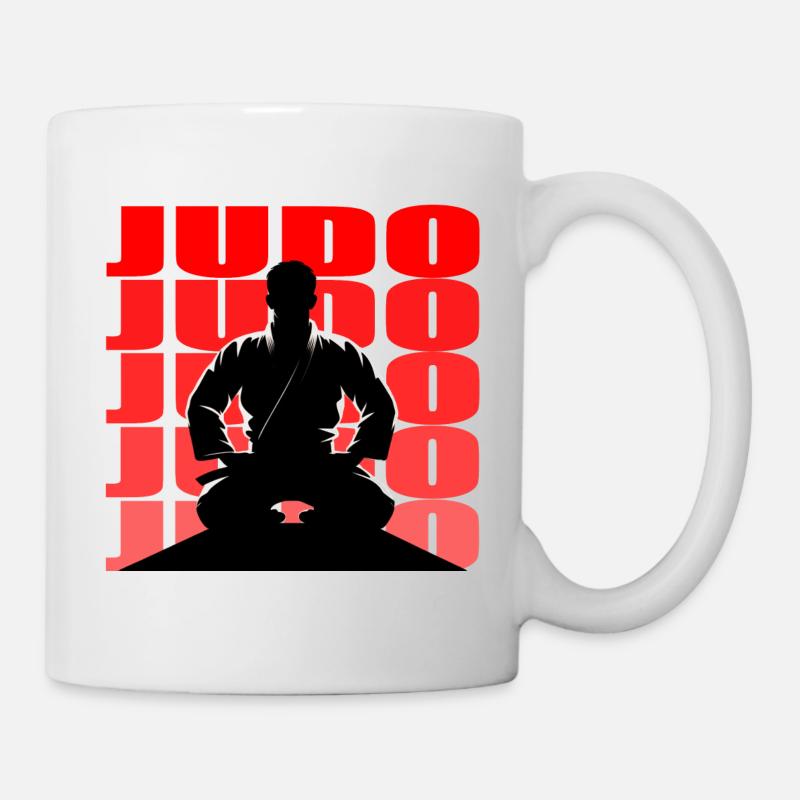Judo - Tasse - Weiß