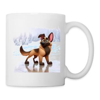 Malinois 2 - Tasse - Weiß - Rechts