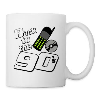 90s Party , Theme Party , Mobile Phone Style (25) - Mug - white - Right