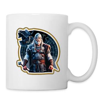 Odin, Vater aller - Tasse - Weiß - Rechts