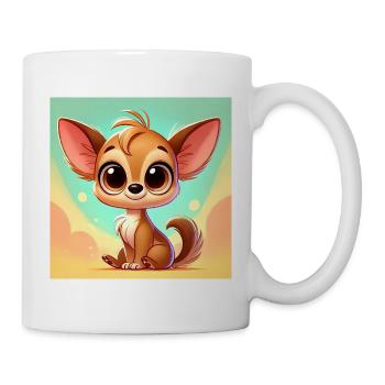Chihuahua - Tasse - Weiß - Rechts