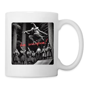 Crazy Wizard Skateboard - Mug - white - Right