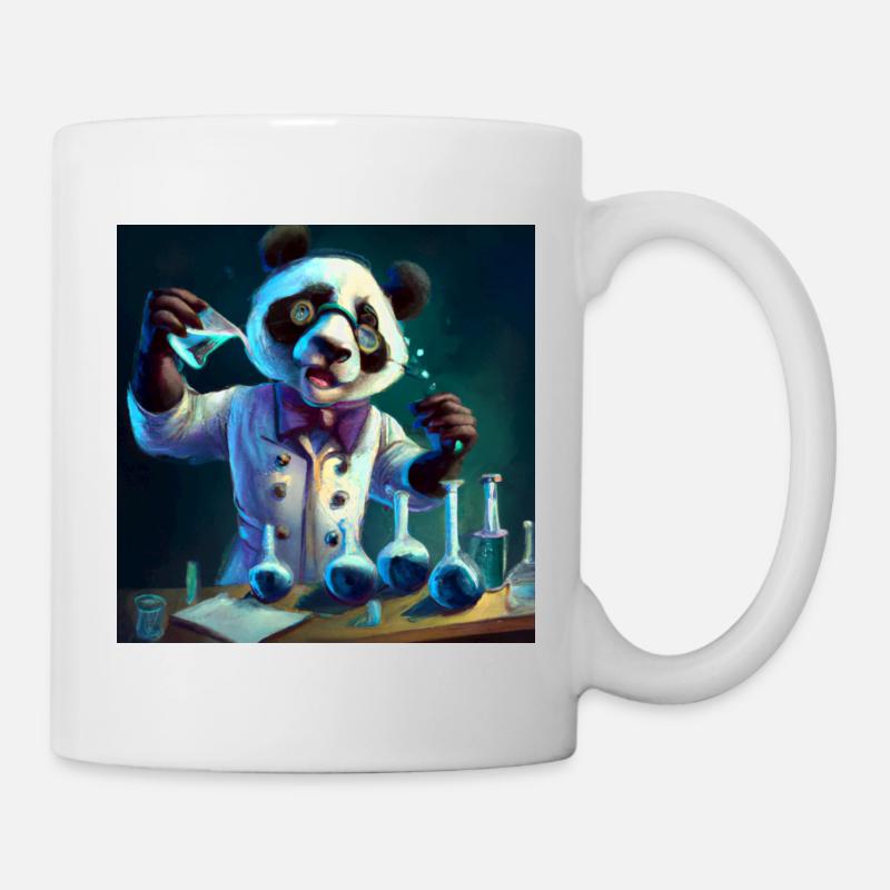 Panda chemnist / Panda chemist - Mug - white