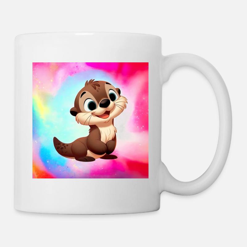 otter 5 - Mug - white