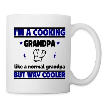 Je suis un grand-père chef - Mug blanc - blanc - Droite