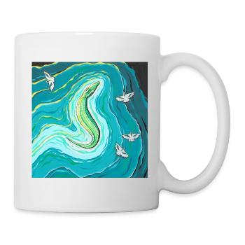 Crocodile - Mug - white - Right