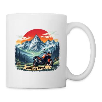 Ride my Pride #1 - Tasse - Weiß - Rechts