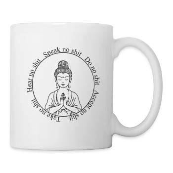 Ne prenez pas ..... - Mug blanc - blanc - Droite