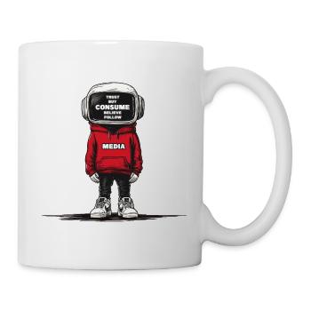 T Shirt Design Media - Mug - white - Right