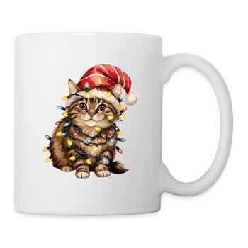Christmas Cat - Mug - white - Right