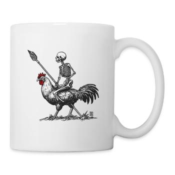 Chicken Skull - Tasse - Weiß - Rechts