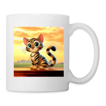 Savanne 2 - Tasse - Weiß - Rechts