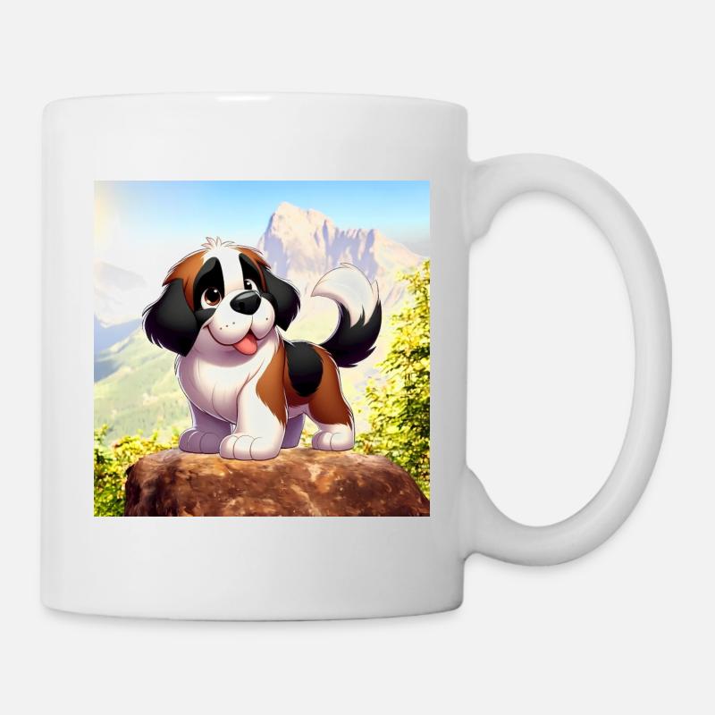 Sankt Bernhard 2 - Tasse - Weiß