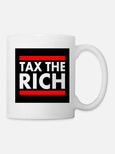 Eat the rich - Mug - white