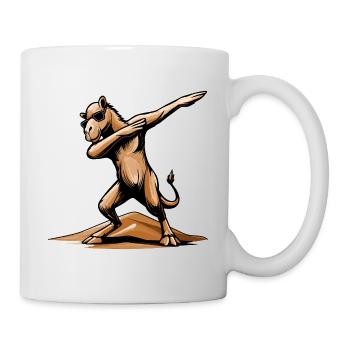 Cool Dab Dance Dromedary – Desert Fun in Dubai - Mug - white - Right