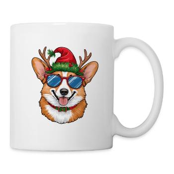 Christmas Corgi - Mug - white - Right