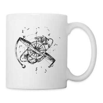 Don't Get Lost - Tasse - Weiß - Rechts