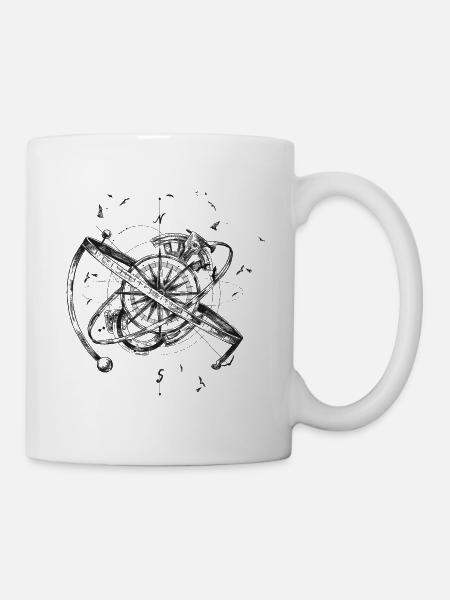 Don't Get Lost - Tasse - Weiß