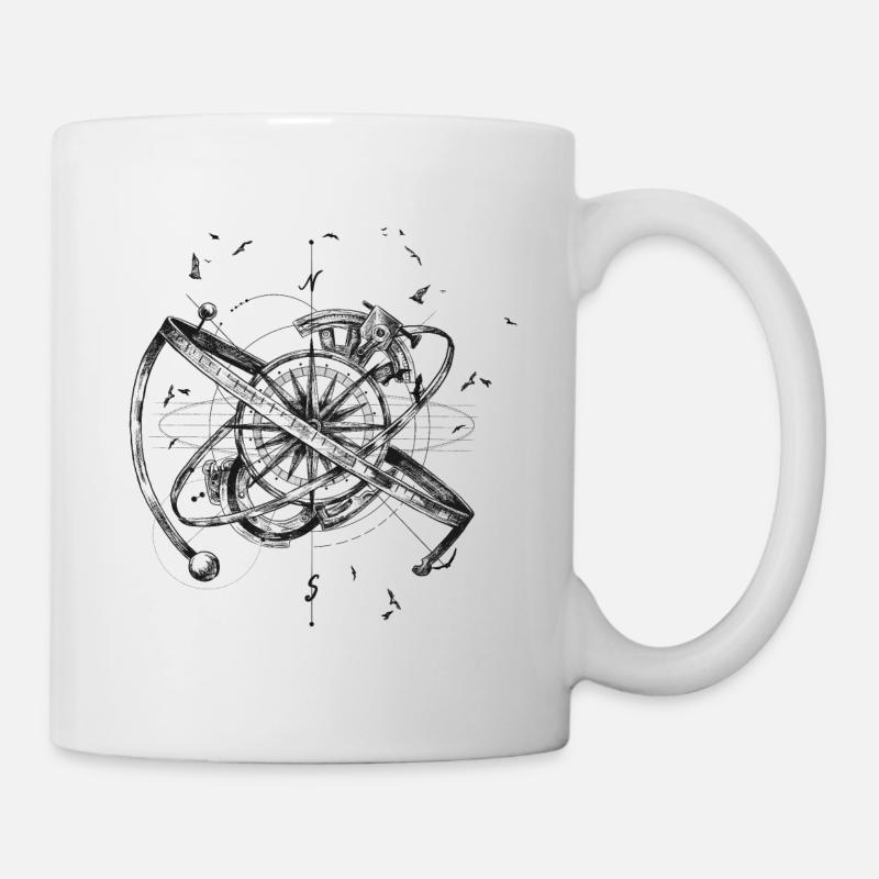 Don't Get Lost - Tasse - Weiß