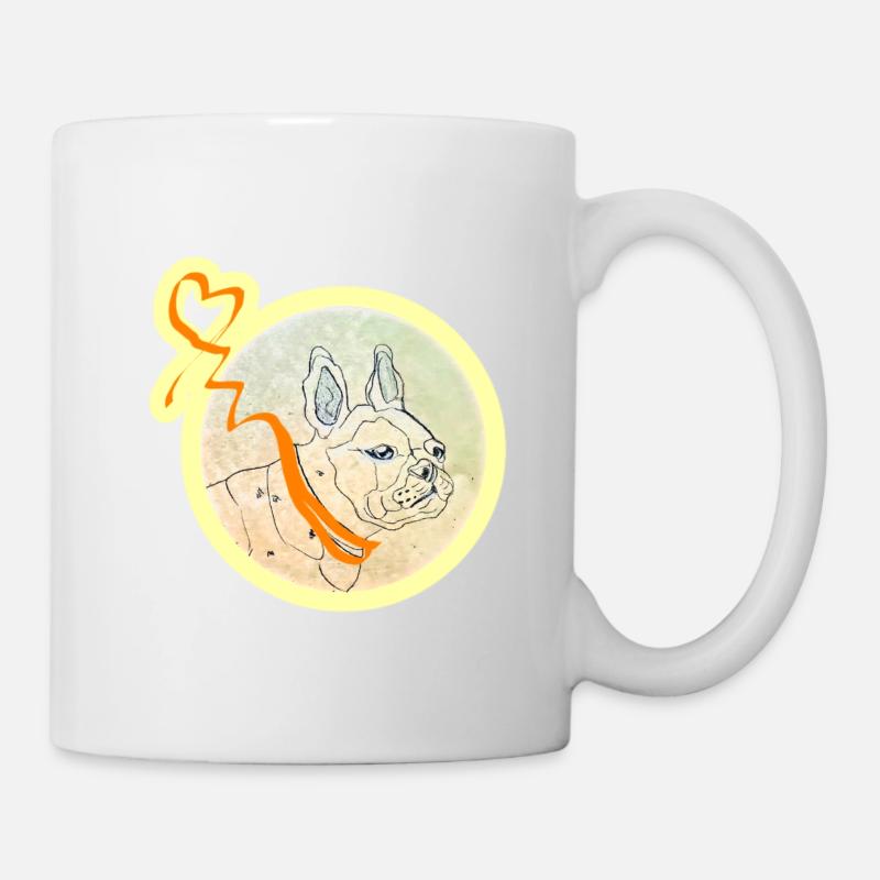 Bouledogue français - Mug blanc - blanc