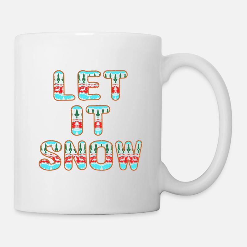 Let it snow - Mug - white