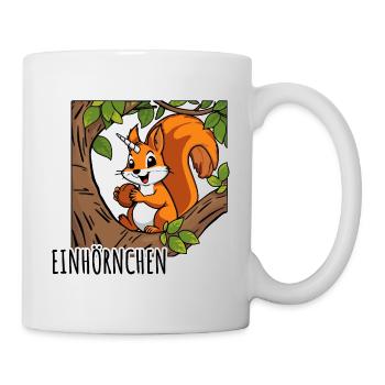 Funny Unicorn - Unicorn Squirrel - Mug - white - Right