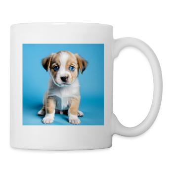 Puppy Dog - Childish Blue - Mug - white - Right