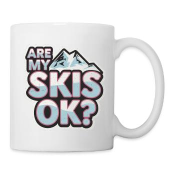 Are My Skis Ok 9 - Tasse - Weiß - Rechts