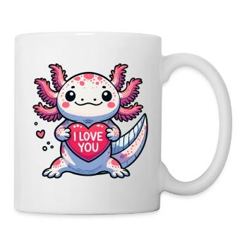 I love you Axolotl - Mug - white - Right