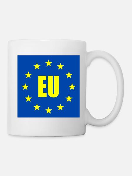 Eu - europa - Tasse - Weiß
