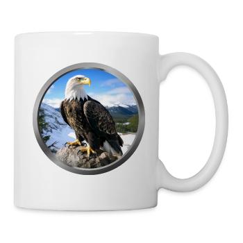 Eagle Animal - 1 - Mug - white - Right