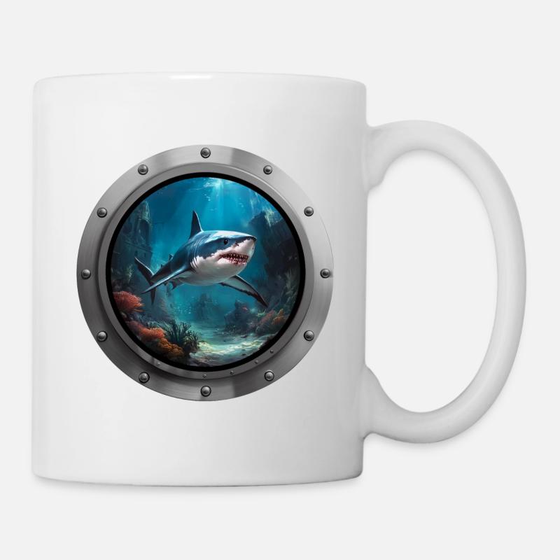 Shark Animal - Mug - white