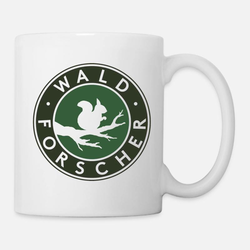 eichhörnchen - Tasse - Weiß