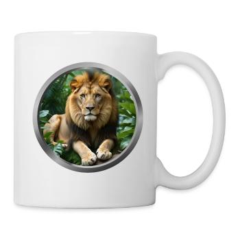 Lion Animal - 2 - Mug - white - Right