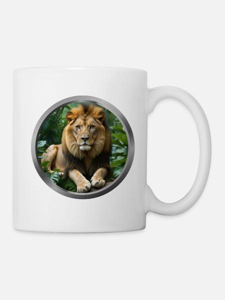 Lion Animal - 2 - Mug - white