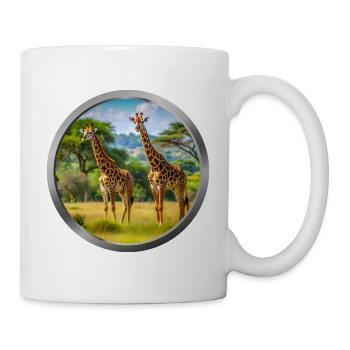 Giraffe Animal - 2 - Mug - white - Right