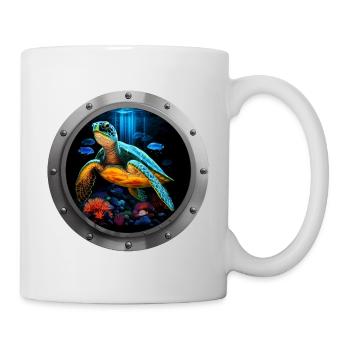Sea Turtle Animal - 2 - Mug - white - Right