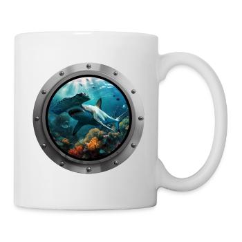 Shark Animal - 2 - Mug - white - Right