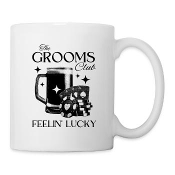 Le Club des Mariés - Etude de Garçon Design - Mug blanc - blanc - Droite