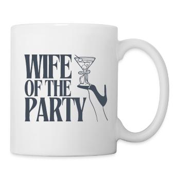 Wife of the Party - Cocktail Edition - Tasse - Weiß - Rechts
