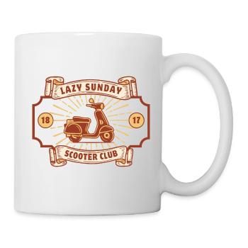 Vintage Scooter Club Design - Mug - white - Right