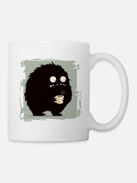 Monster - Tasse - Weiß