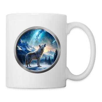 Wolf Animal - 4 - Mug - white - Right