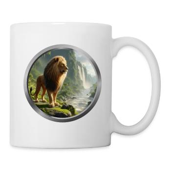 Lion Animal - 5 - Mug - white - Right