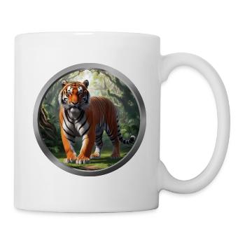 Tiger Animal - 6 - Mug - white - Right