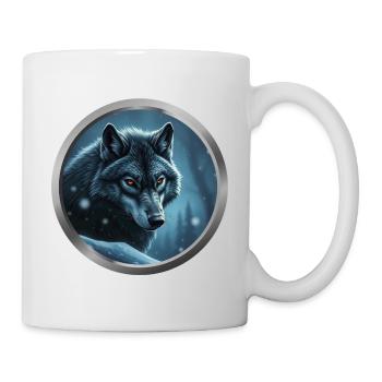 Wolf Animal - 6 - Mug - white - Right