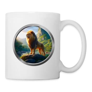 Lion Animal - 6 - Mug - white - Right