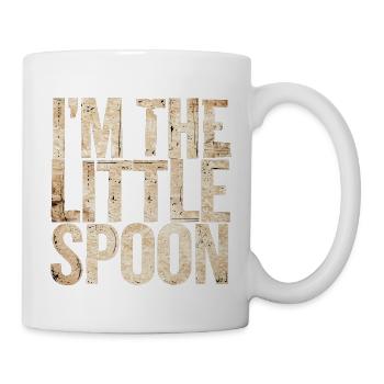 I'm The Little Spoon 14 - Tasse - Weiß - Rechts